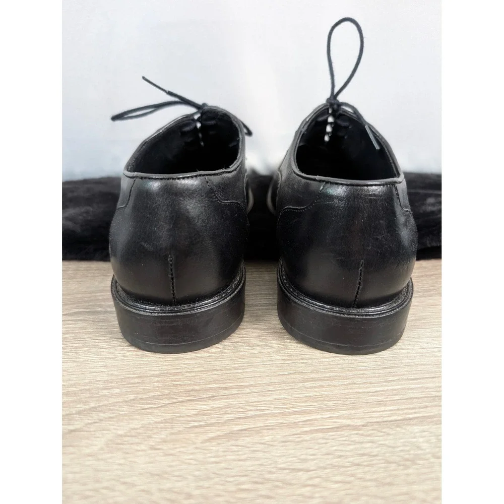 Studio Belvedere Oxford‎ Shoes Mens 8 Black Alligator